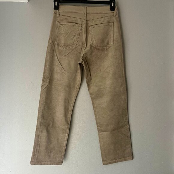 Loft Slim Straight Corduroy Tan Pants Size 6 petite - Picture 4 of 5